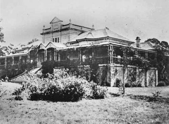 Early 20th century photograph of Delamore House
