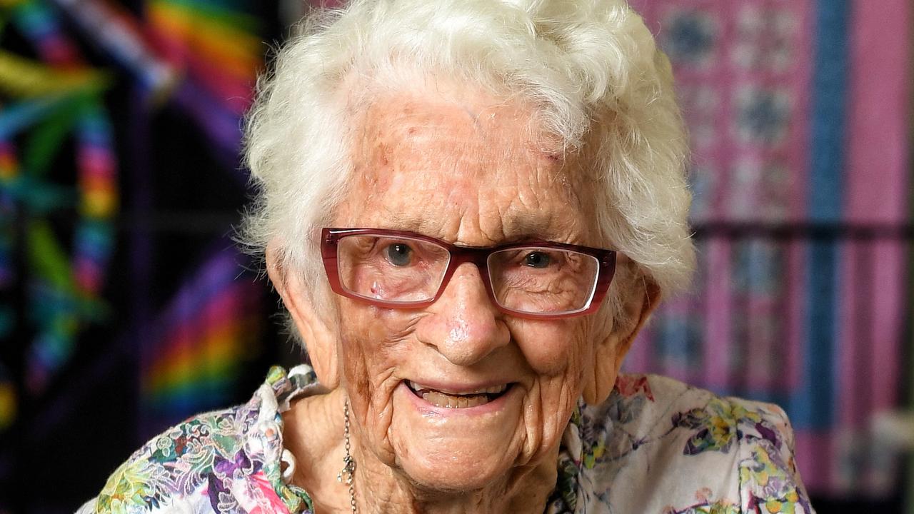 Ipswich Show picture of Elizabeth Jordan aged 110
